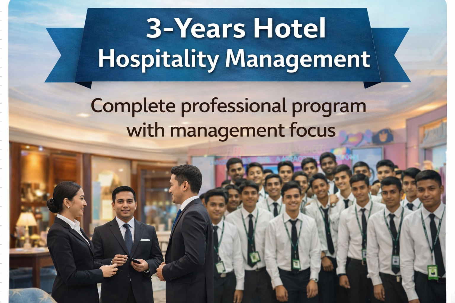 3-Years Hotel and Hospitality Management
